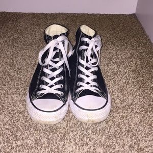 Black High Top Converse